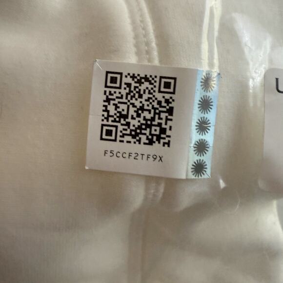 UGG Duffield Robe Womens Large Cream Fleece SOFT Comfort Classic Lux Angel Bath - Picture 15 of 16